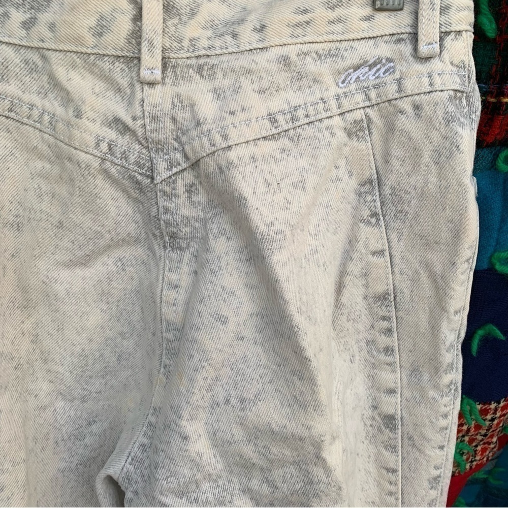 Vintage Chic Acid Washed Jeans Women’s Size 7 - Picture 5 of 8